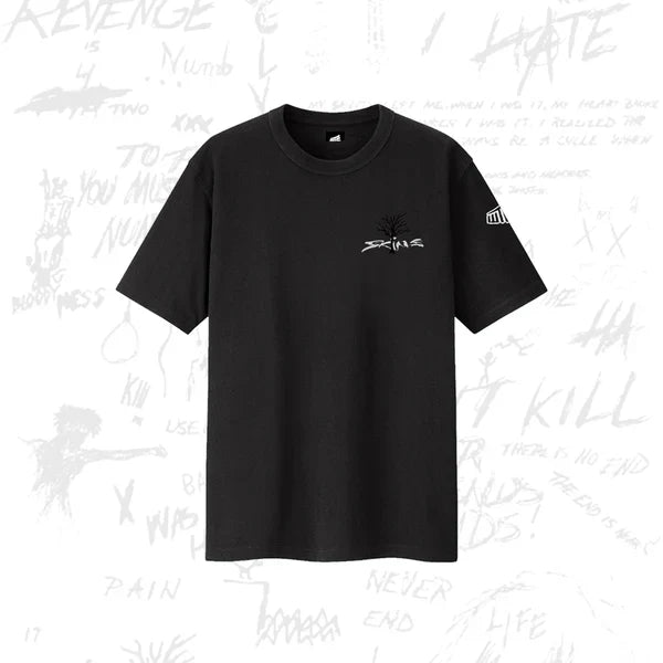 Tyson Black Oversized T-Shirt