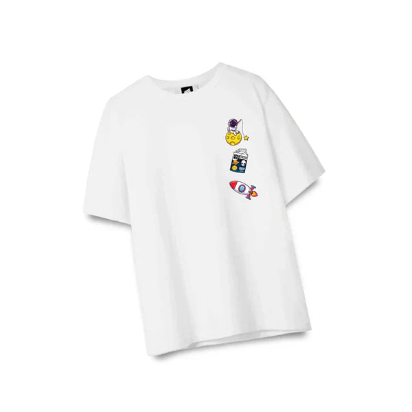 Sterio White Oversized T-Shirt